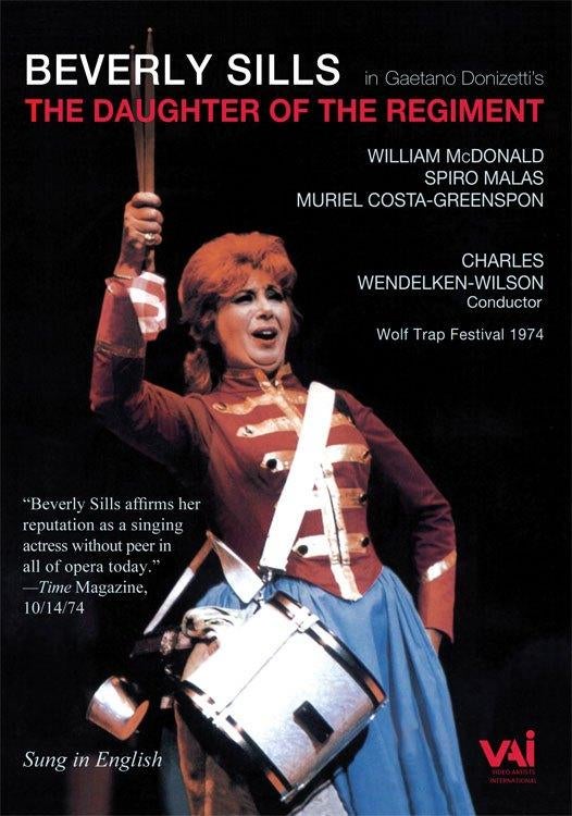 dvd Donizetti : The daughter of the Regiment, Ophalen of Verzenden, Classicisme, Gebruikt, Opera of Operette