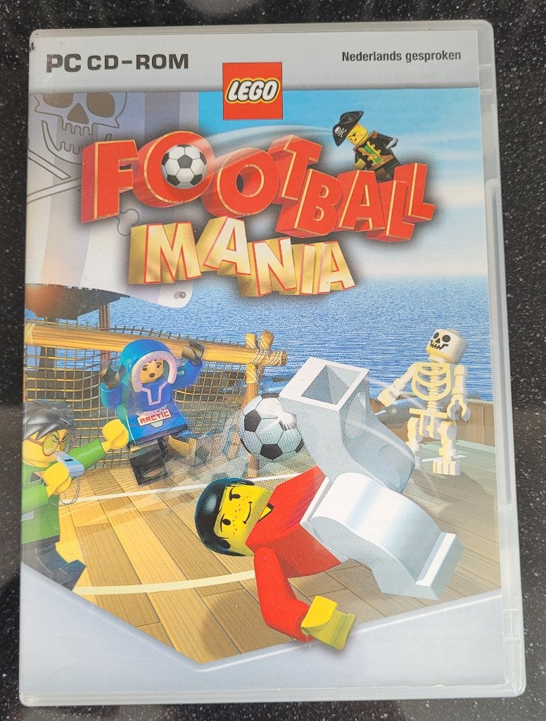 LEGO, PC CD-ROM Football Mania, NL gesproken, 1 speler, Eén computer, Ophalen of Verzenden, Zo goed als nieuw