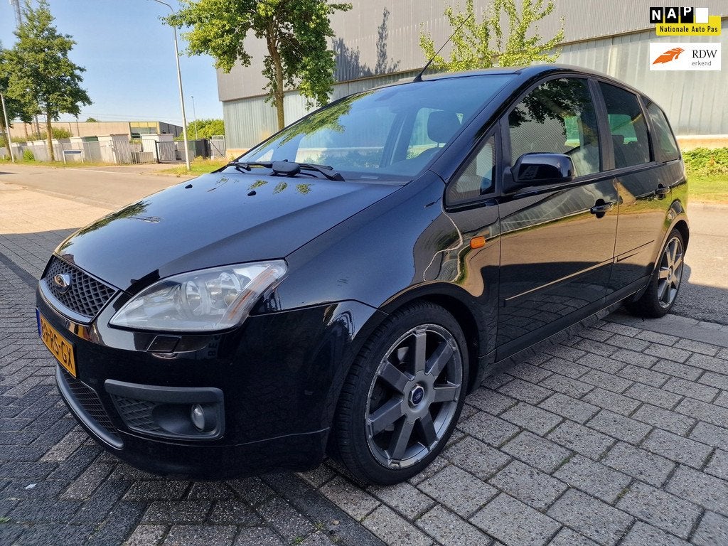 Ford Focus C-Max 2.0-16V Sport, Apk, Nap, Zeer netjes Inruil, Auto's, Ford, Voorwielaandrijving, Gebruikt, Zwart, Stoelverwarming