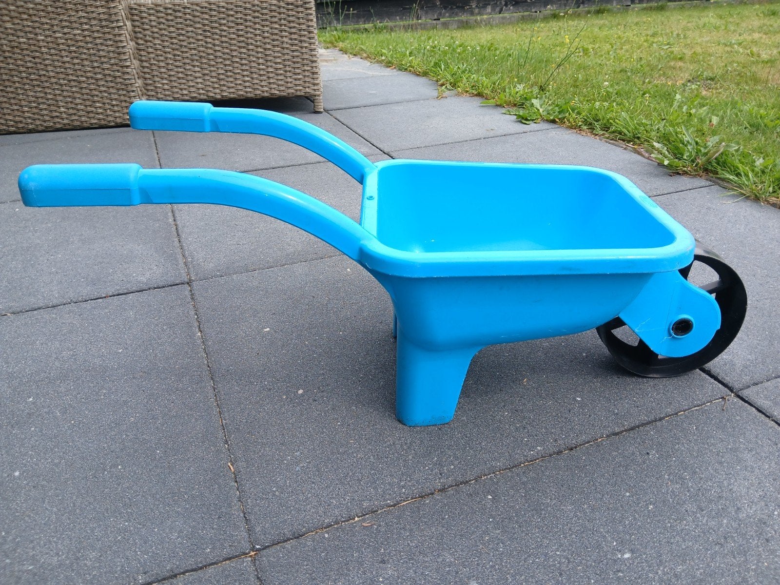 kleine kruiwagen, Ophalen, Gebruikt