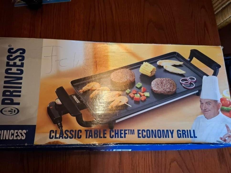 Princess grill, Ophalen of Verzenden, 4 t/m 7 personen