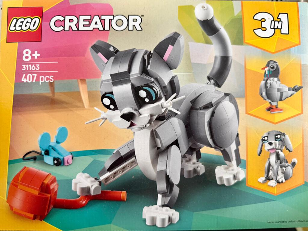 LEGO Creator 3-in-1 Speelse Kat (31163) GLOEDNIEUW!, Lego, Nieuw, Ophalen of Verzenden, Creator