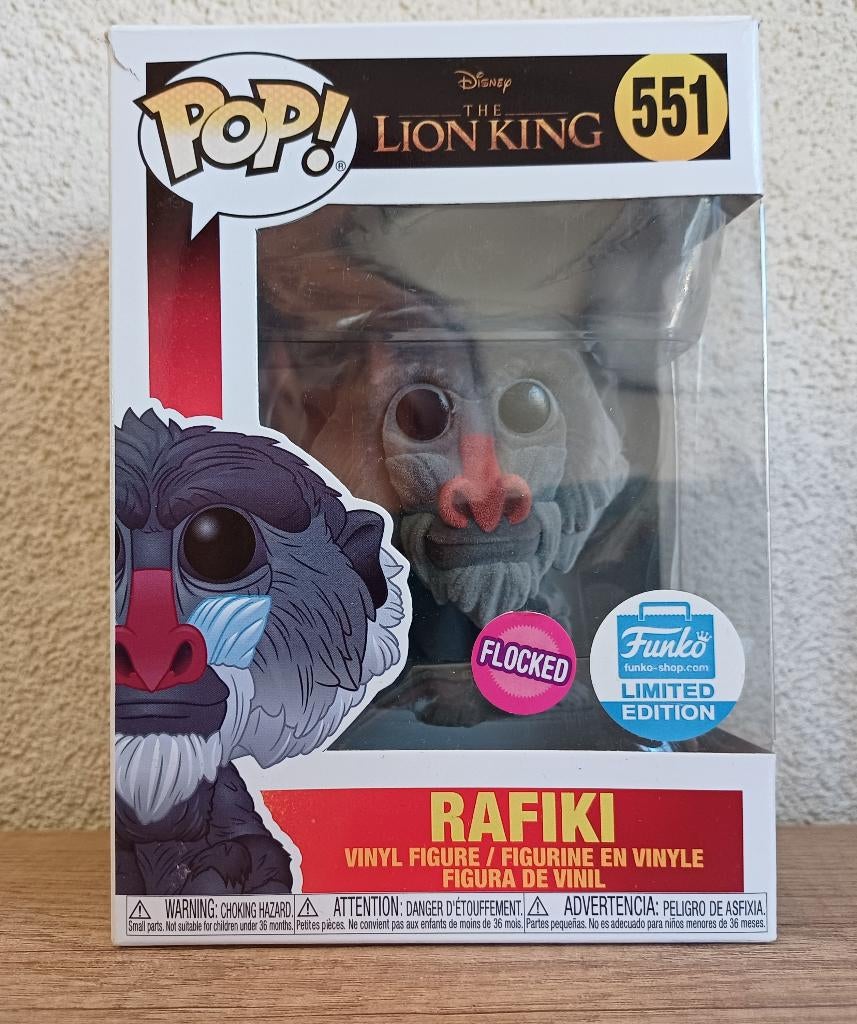 Funko Pop! Disney - Lion King - Rafiki - 551, Ophalen of Verzenden, Zo goed als nieuw