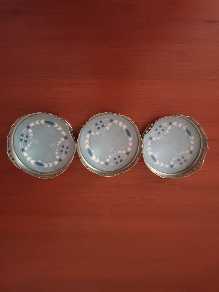 Coasters 3x Villeroy en Boch/ Oud, Ophalen of Verzenden
