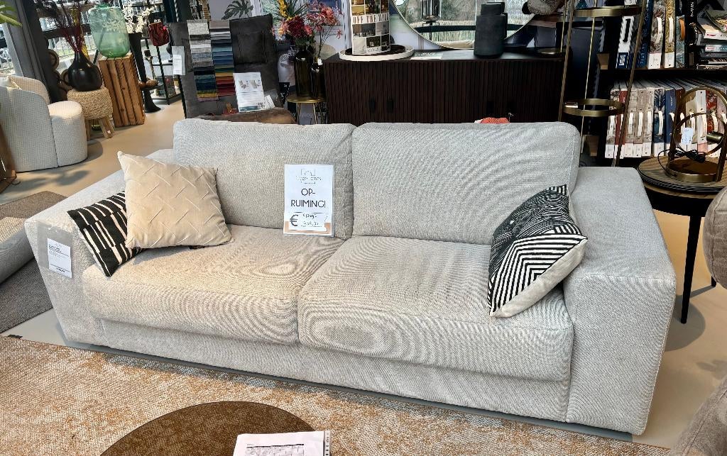 Bank Kelan-Keith, 3 zits, Huis en Inrichting, Banken | Bankstellen, Ophalen, Relaxen, 75 tot 100 cm, Rechte bank