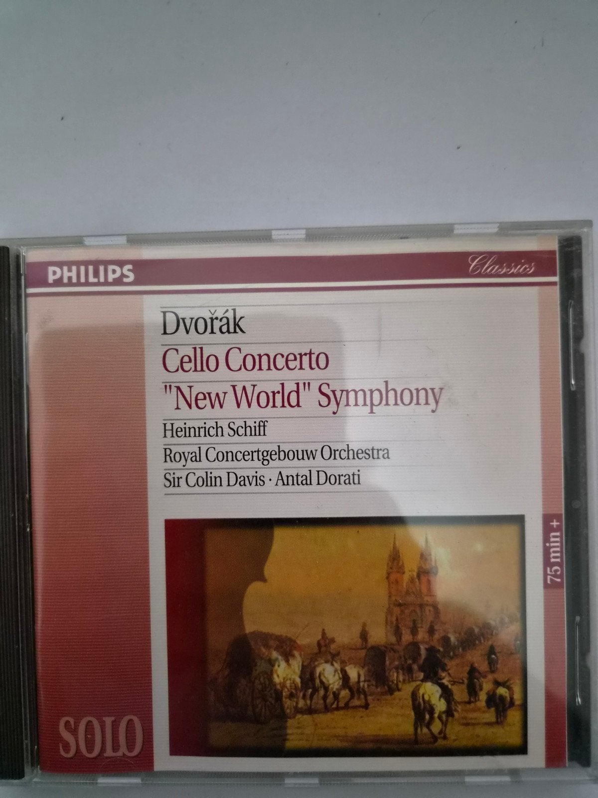 Dvořák Cello Concert & New World Symphony - Philips Classics, Soloconcert, Ophalen of Verzenden, Zo goed als nieuw, Romantiek