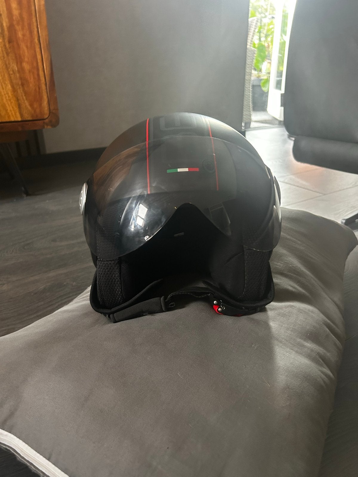 Zwarte scooterhelm Beon, maat Small, Ophalen, Gebruikt, Small
