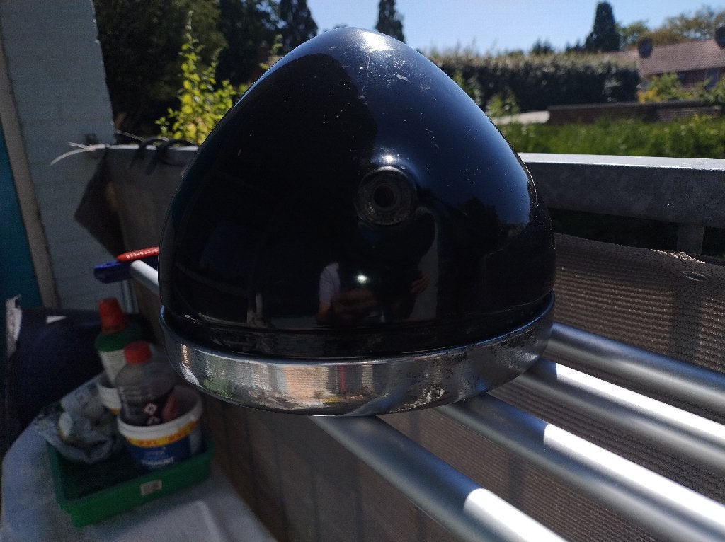 Lucas 8" imitatie motor-koplamp voor Matchless BSA enz., Motoren, Onderdelen | Oldtimers, Ophalen of Verzenden, Gebruikt