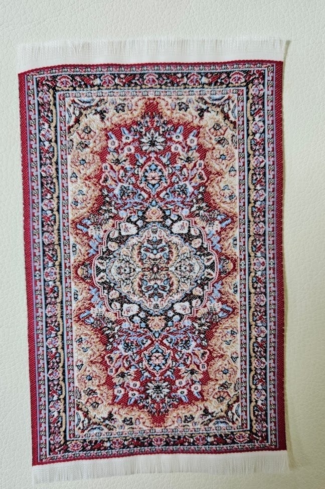 tapijtje Oosters 1:12 carpet vloerkleed 10x15cm kleedje, Verzenden, Nieuw, Poppenhuis
