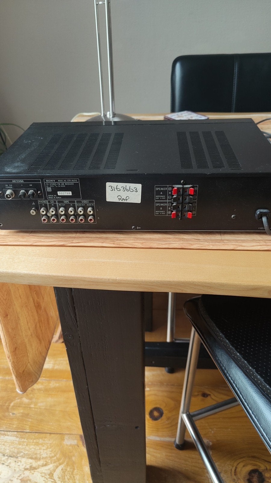 Sony Audio/Video Control Center STR-GX311 Receiver, Ophalen, Gebruikt, 60 tot 120 watt, Sony