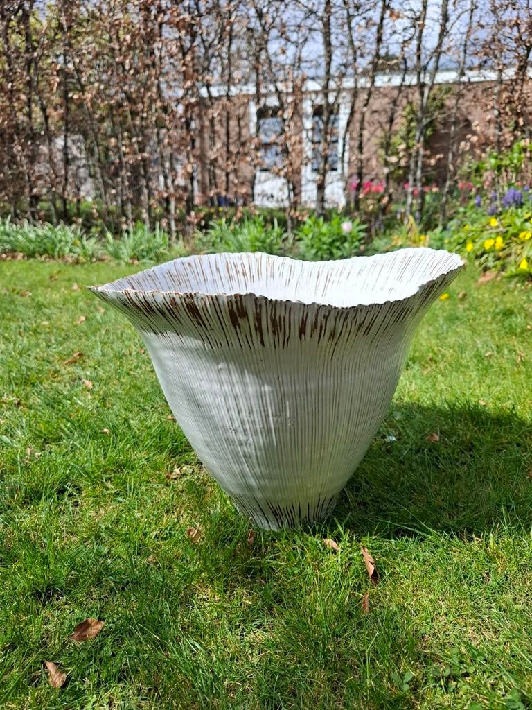 Prachtige Des Pots vaas 35cm diameter, Antiek en Kunst, Ophalen of Verzenden