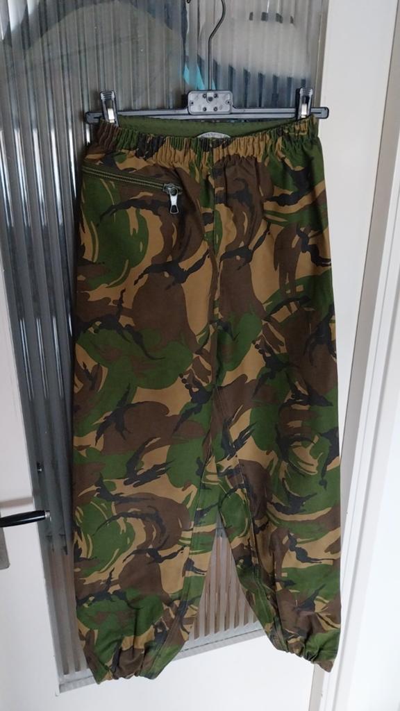Regenbroek Nederlands leger, Verzamelen, Militaria | Algemeen, Ophalen of Verzenden, Landmacht, Nederland, Kleding of Schoenen