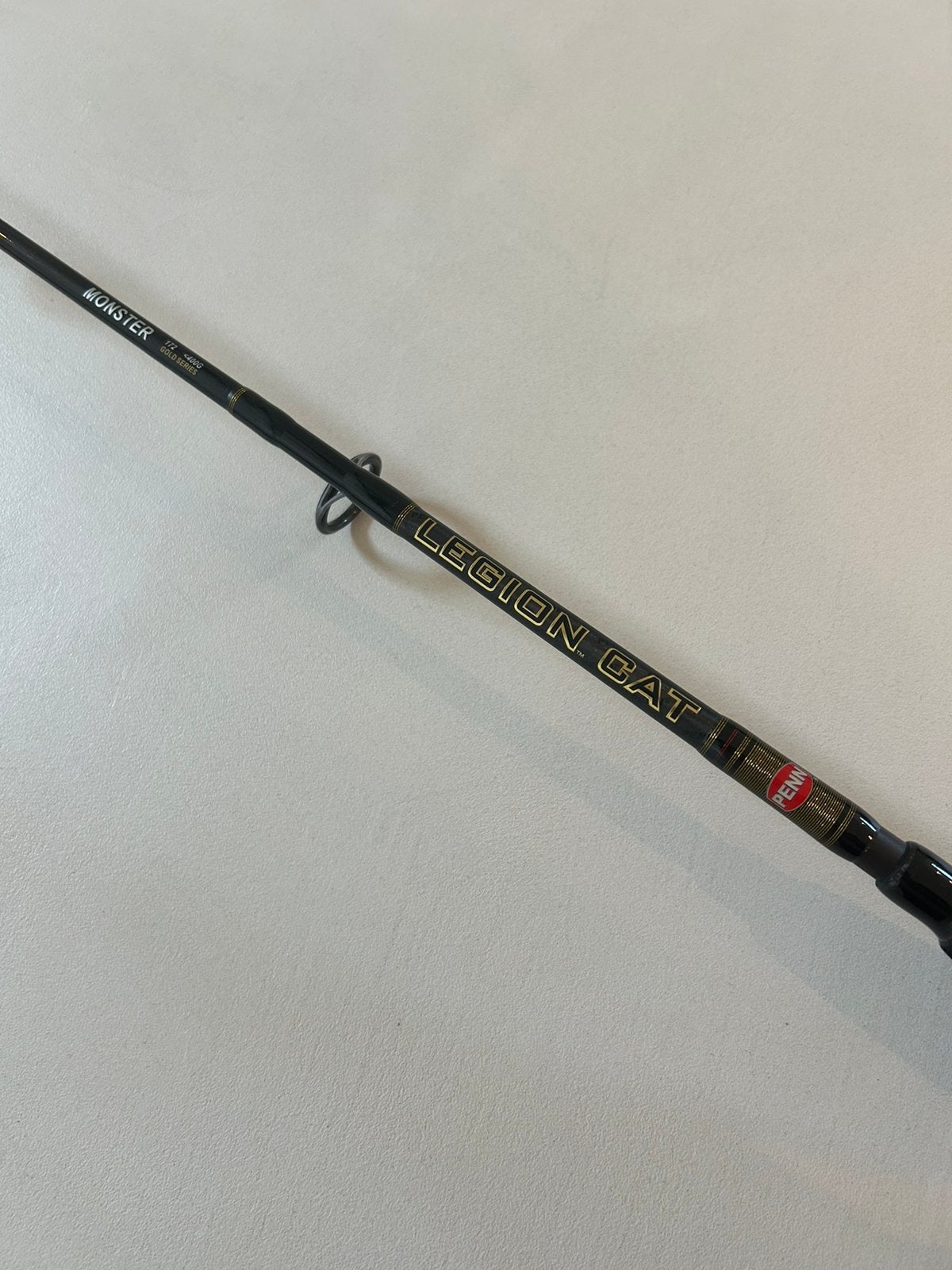 Penn Legion Cat Gold Monster172 cm, Watersport en Boten, Hengelsport | Roofvissen, Ophalen, Zo goed als nieuw, Werphengel