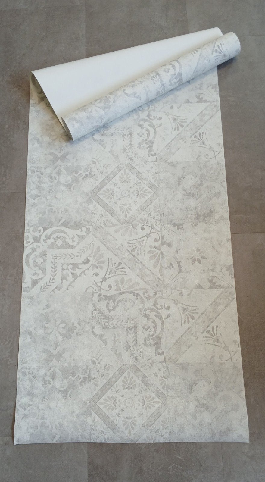 Behang VP2202 met motief vliesbehang, Ophalen of Verzenden, Beige