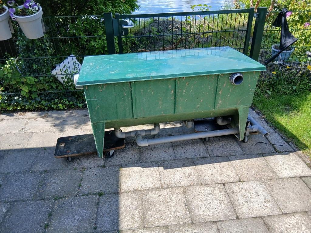 4 kamer filter met deksel opknapper, Ophalen, Gebruikt