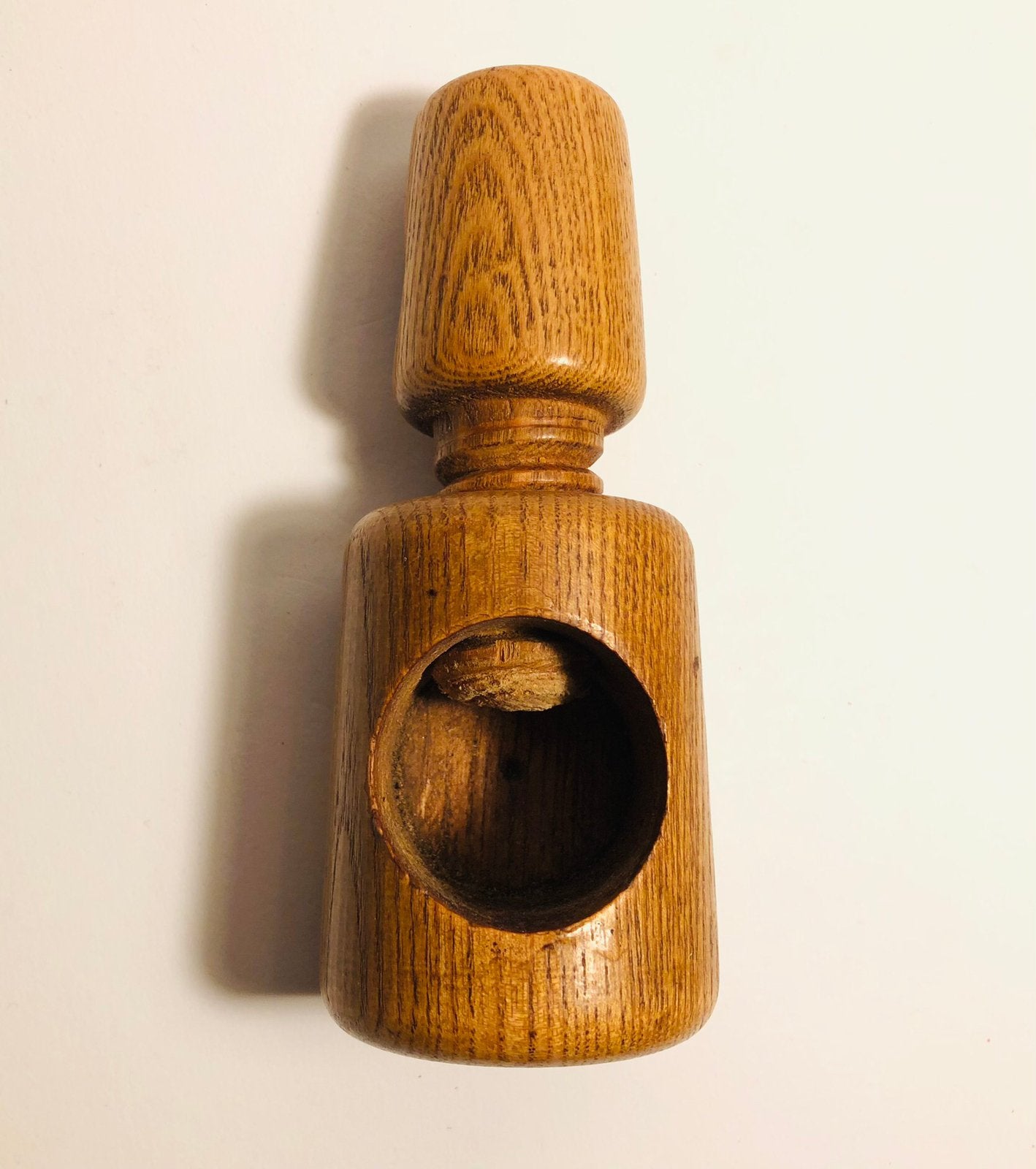 Vintage houten notenkraker, Ophalen of Verzenden, Zo goed als nieuw