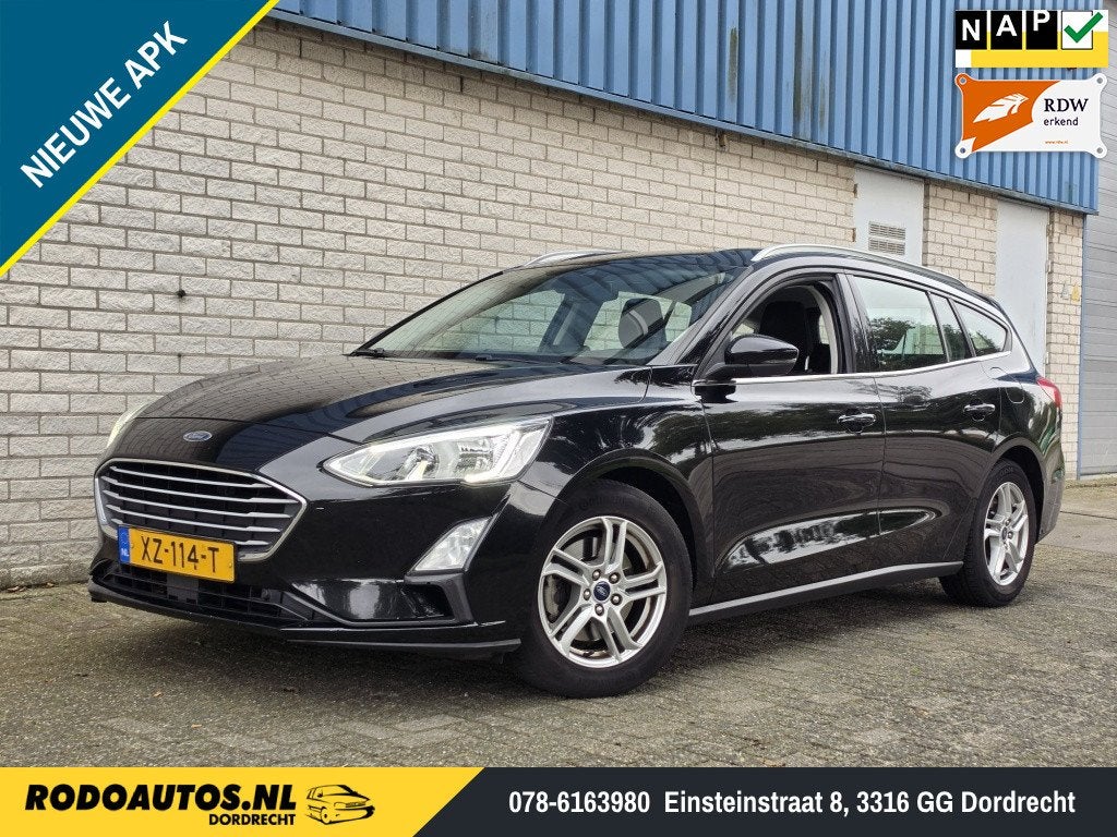 Ford Focus Wagon 1.5 EcoBlue Trend Edition Business ✅, Gebruikt, Euro 6, 4 cilinders, Zwart