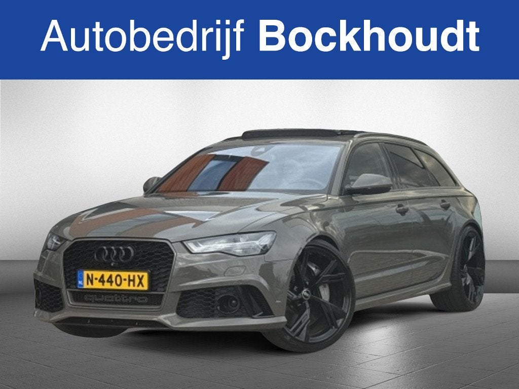 Audi RS6 Avant 4.0 TFSI RS6 quattro performance | Pano | Cam, Auto's, Gebruikt, 3993 cc, Adaptive Cruise Control, 5 stoelen