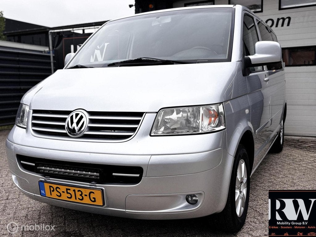 Volkswagen Transporter TDI Camper *AIRCO*CRUISE*TREKHAAK*, Voorwielaandrijving, Gebruikt, Overige carrosserieën, 2500 kg