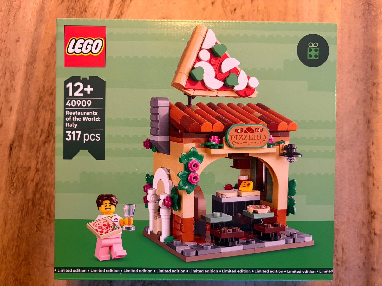 Lego 40909 restaurants of the world Italy NIEUW (ongeopend), Kinderen en Baby's, Overige thema's, Lego, Nieuw, Ophalen of Verzenden