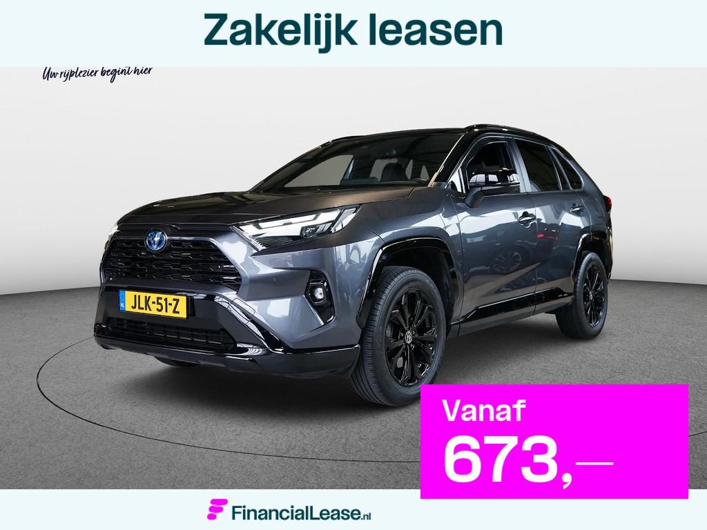 Toyota RAV4 2.5 Hybrid Bi-Tone 2023 TREKHAAK | CAMERA | LED, Gebruikt, Zwart, 2487 cc, Leder en Stof