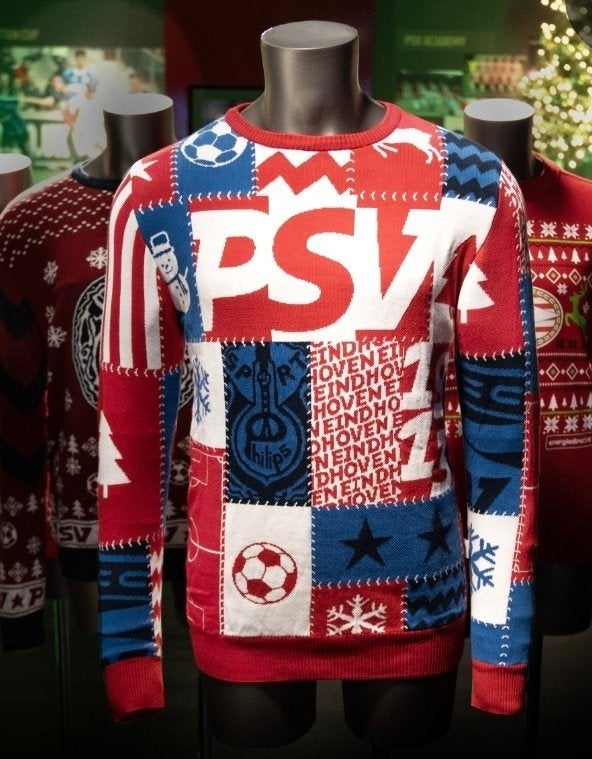 Unieke PSV Kersttrui - Limited Edition - Maat XL, Ophalen of Verzenden, PSV, Rood, Maat 56/58 (XL)