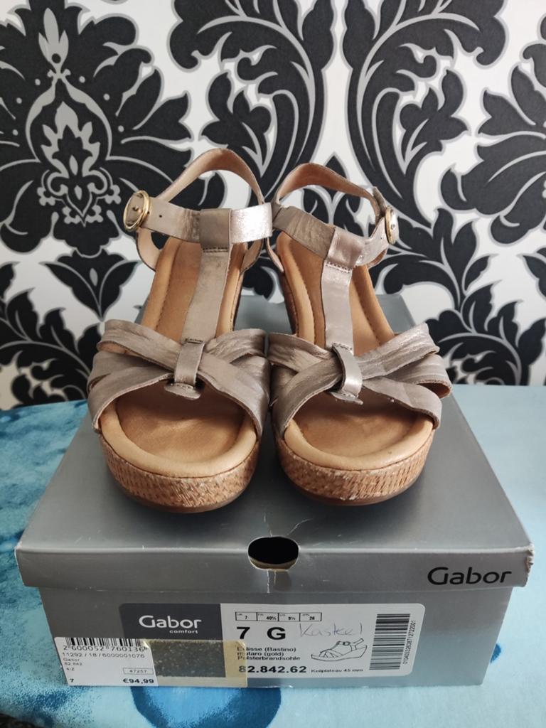 Gabor sandalen 41, Kleding | Dames, Schoenen, Verzenden, Zo goed als nieuw, Overige kleuren, Sandalen of Muiltjes