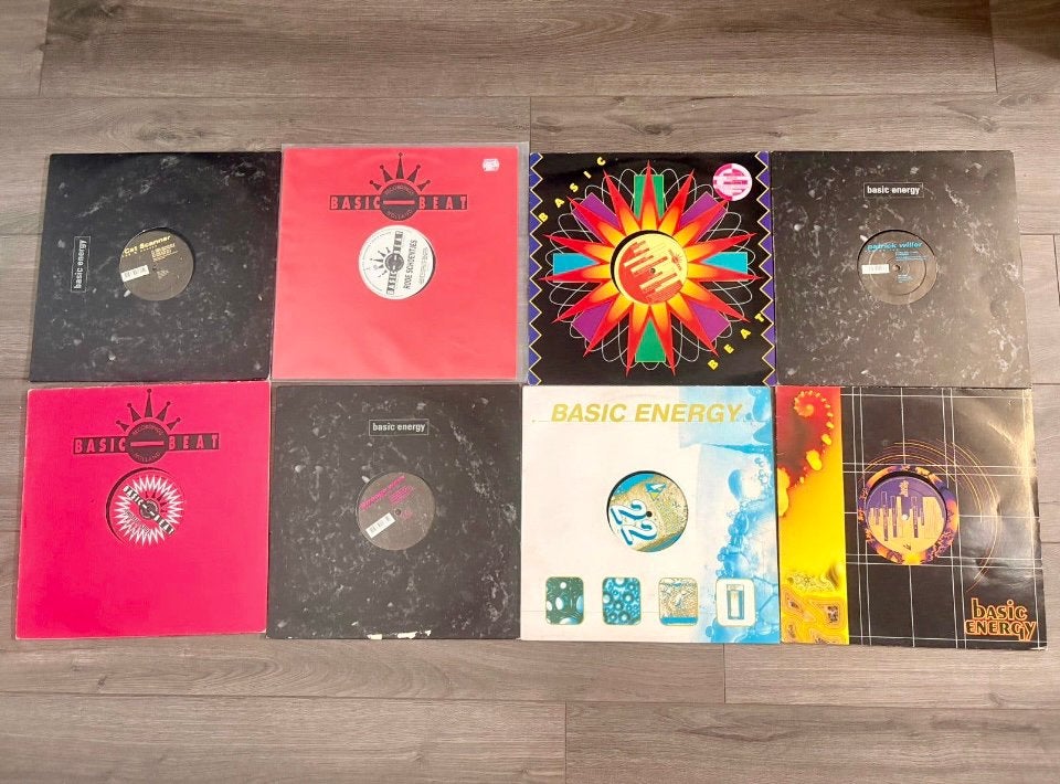 18x Basic Beat Recordings O.a. de Rode Schoentjes, Ophalen of Verzenden, Gebruikt, 12 inch