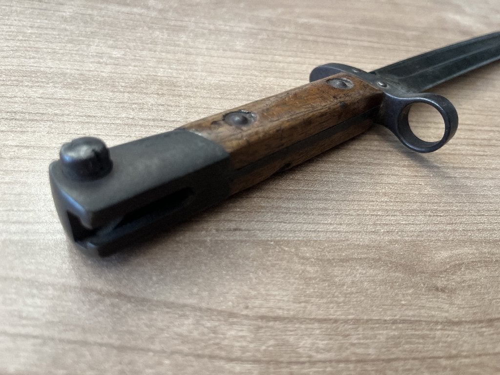 Foto 7 van Originele Oostenrijks-Hongaarse Mannlicher M1895 bajonet