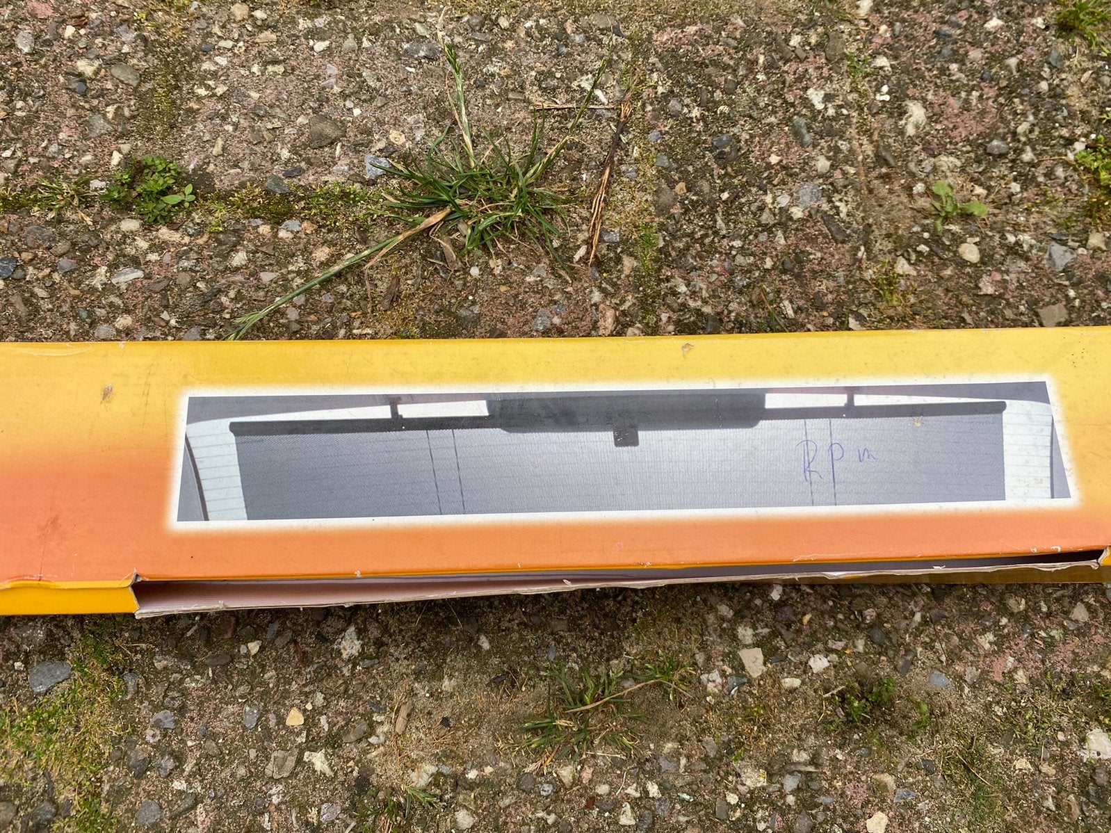 Peugeot 407 zonnescherm achterruit, Ophalen, Zo goed als nieuw