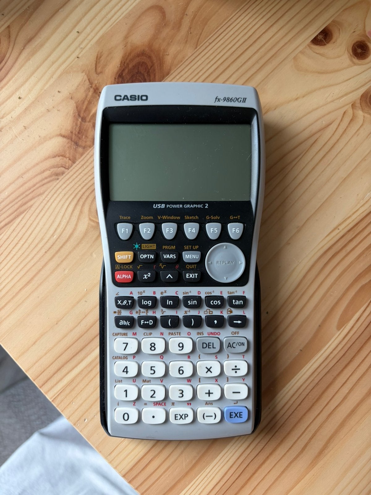 Casio fx-9860GII, Ophalen of Verzenden, Grafische rekenmachine, Gebruikt