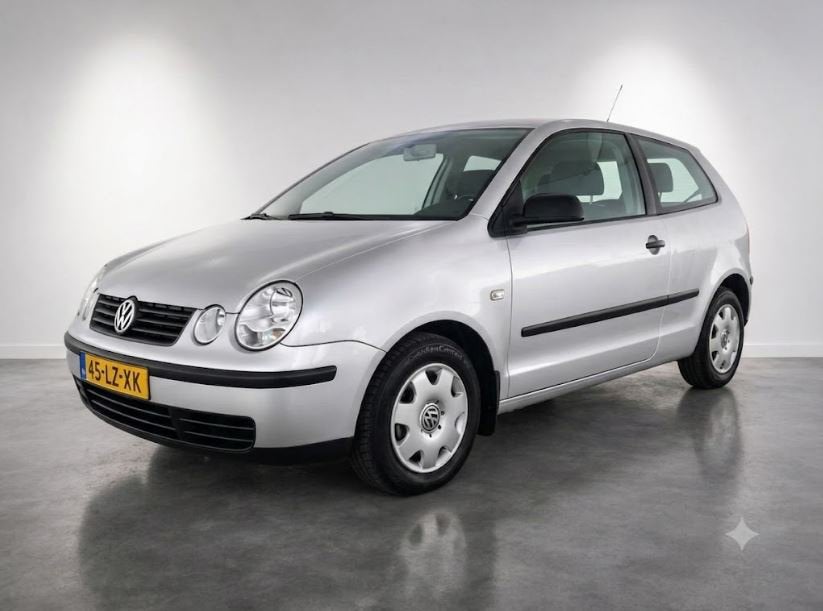 VW Polo met 17 dznd kilometer nap in unieke staat verkerend, Auto's, Voorwielaandrijving, Stof, 4 cilinders, Origineel Nederlands