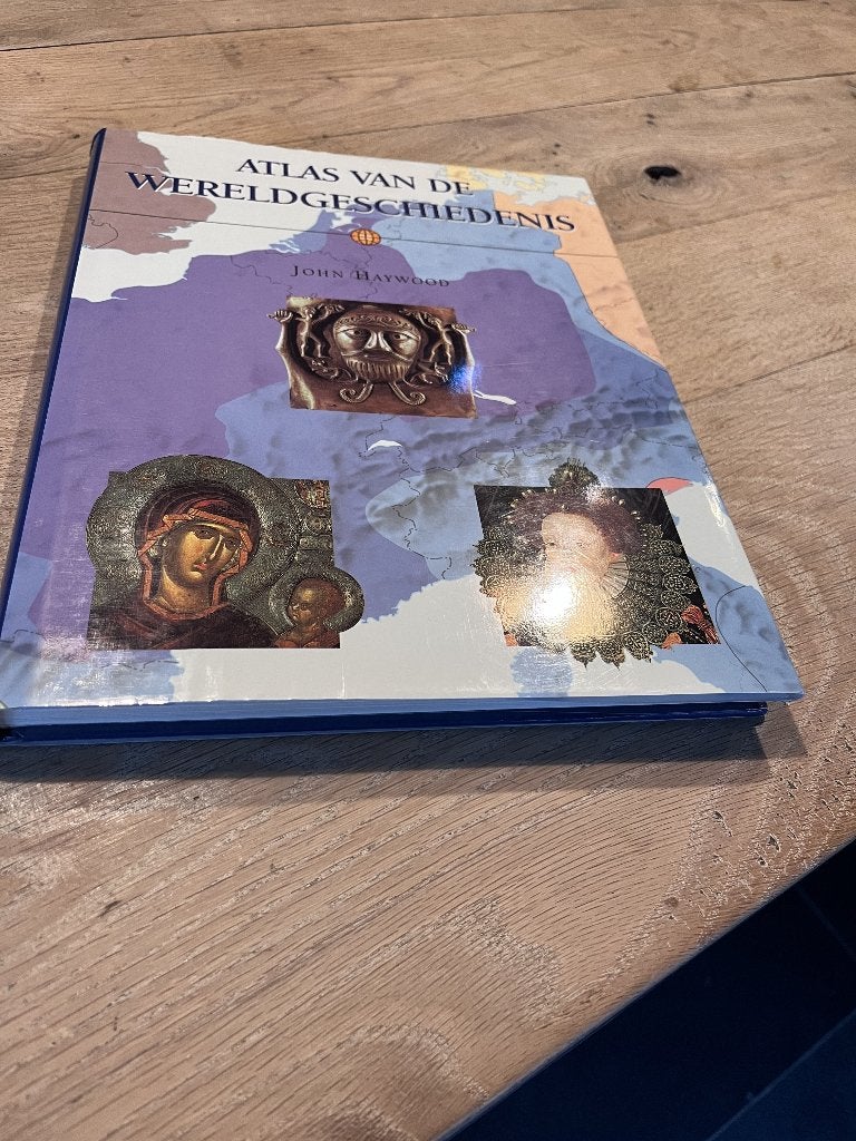 Atlas van de Wereldgeschiedenis - John Haywood Nederlands, 20e eeuw of later, Overige gebieden, John Haywood, Ophalen of Verzenden