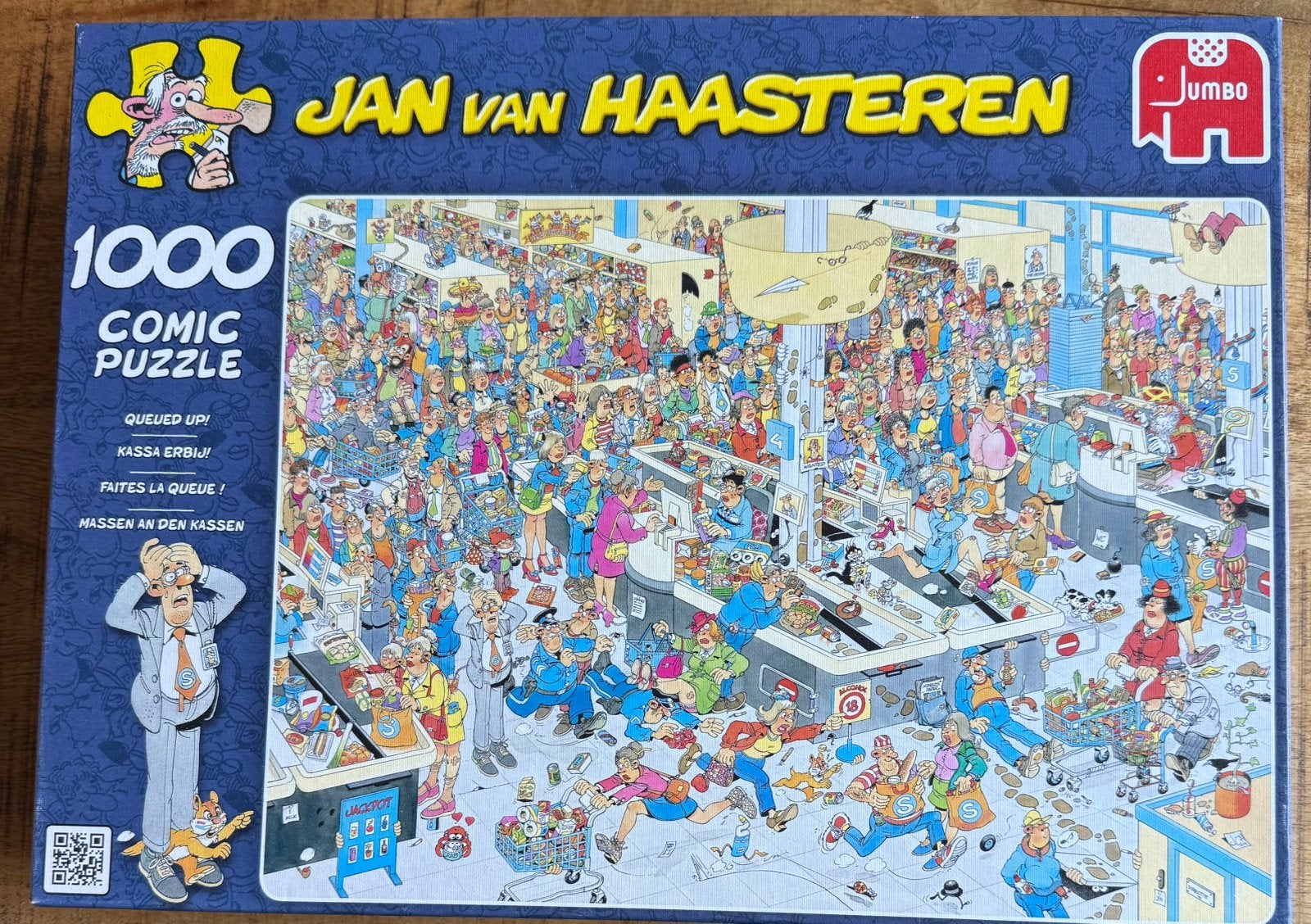JVH 1000 stukjes Kassa erbij!, Ophalen of Verzenden, 500 t/m 1500 stukjes, Zo goed als nieuw
