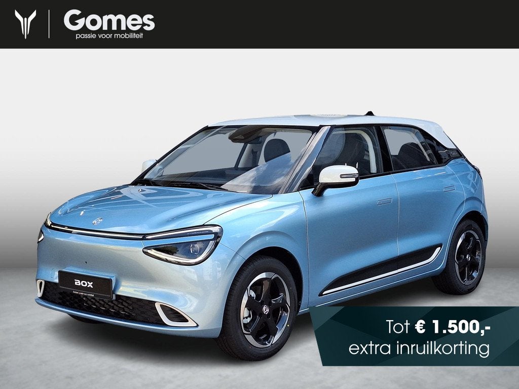 Dongfeng BOX Premium Edition 42 kWh | 360° camera | Adaptie, Auto's, Dongfeng, 12 maanden, Stof, 310 km, 95 pk
