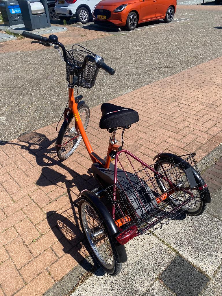 Driewielfiets, Ophalen, Gebruikt