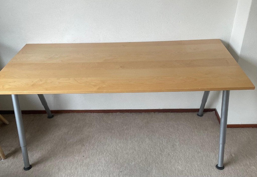 Buro of tafel Ikea Galant als nieuw, Ophalen, Zo goed als nieuw, Hout, Schoolbureau