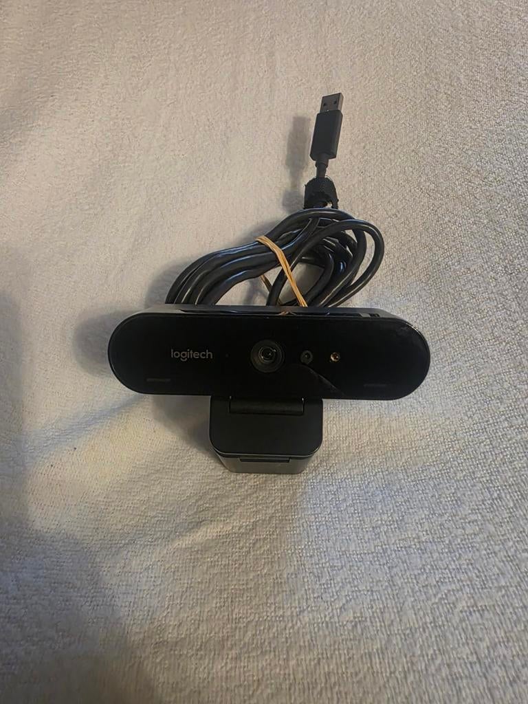 Logitech Brio (1920×1080), Computers en Software, Webcams, Logitech, Ophalen of Verzenden, Zo goed als nieuw, Monitorclip