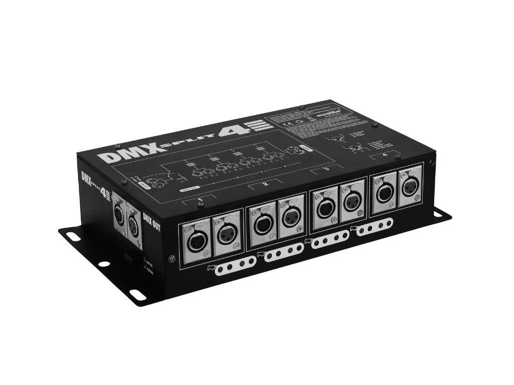 EUROLITE DMX Split 4 Splitter, Geluidgestuurd, ., Nieuw, Ophalen of Verzenden