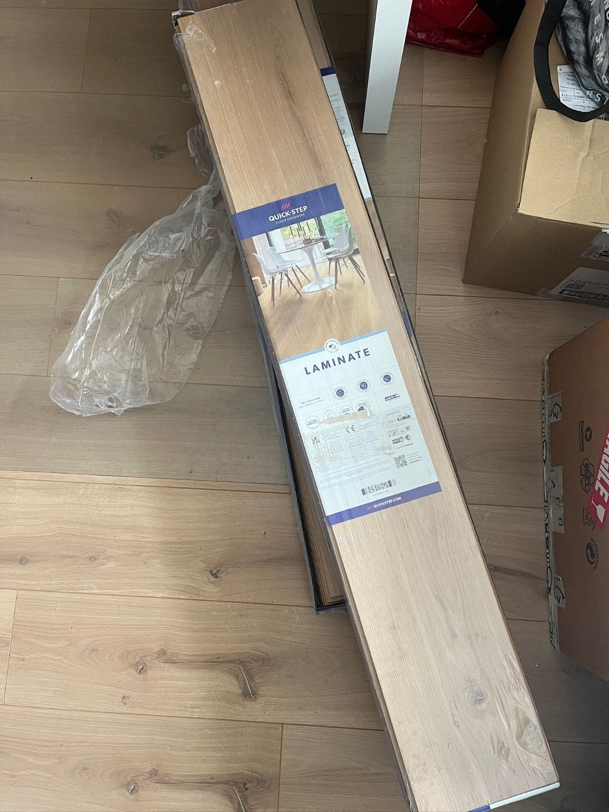 Quick-Step Legend Oak Laminaat - Nieuw in verpakking, Ophalen, Nieuw, 5 tot 10 m², 10 tot 30 cm