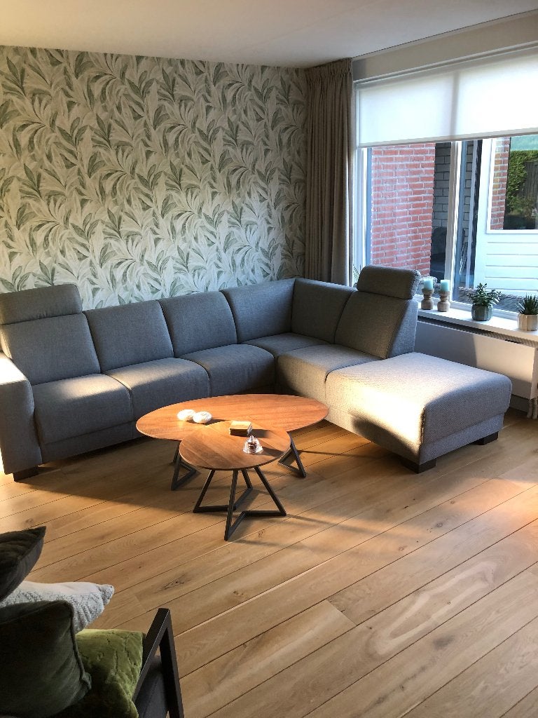 Hoekbank, bank, zitbank, bankstel,, Ophalen, 250 tot 300 cm, Gebruikt, Minder dan 75 cm