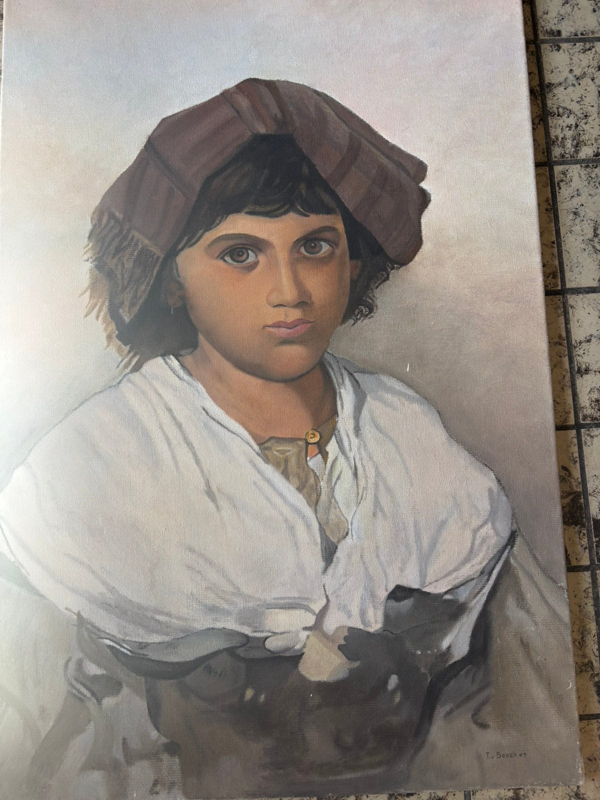 Kunstwerk handgemaakt, Ophalen