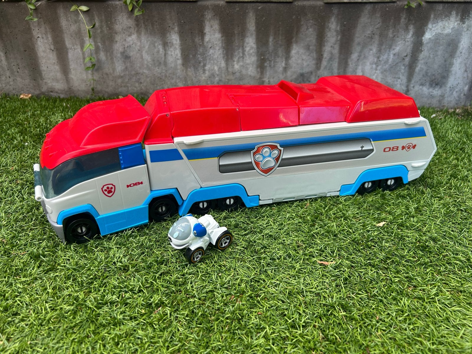 Paw Patrol Bus met bewegende onderdelen, Ophalen, Gebruikt