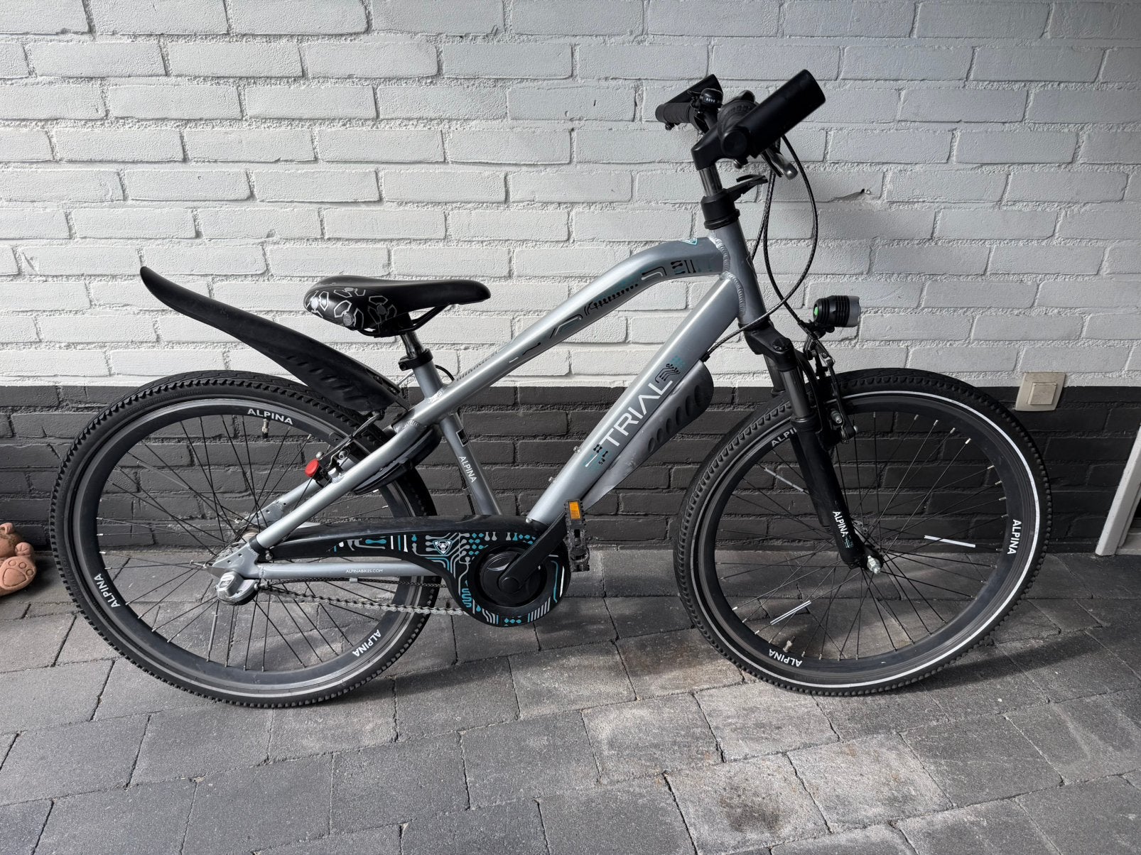 Jongensfiets 24 inch Alpina Trial, Fietsen en Brommers, Fietsen | Jongens, Ophalen, Zo goed als nieuw, 24 inch, Versnellingen