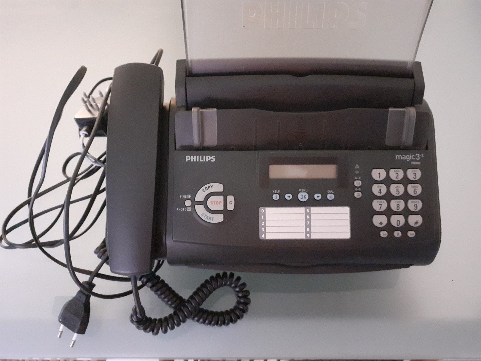 Philips Faxapparaat met Telefoon - Gebruikt, Telecommunicatie, Ophalen of Verzenden, Gebruikt, Fax-Telefoon combi