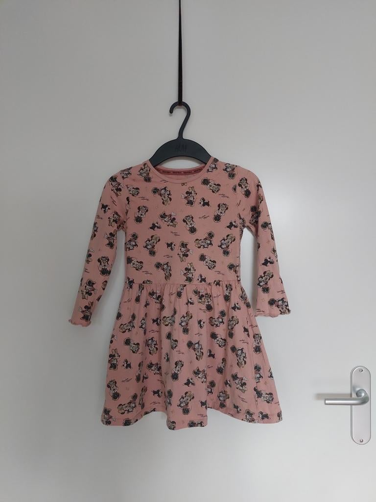 C&A Disney Minnie de jurk maat 122 z.g.a.n., C&A., Meisje, Ophalen of Verzenden, Zo goed als nieuw