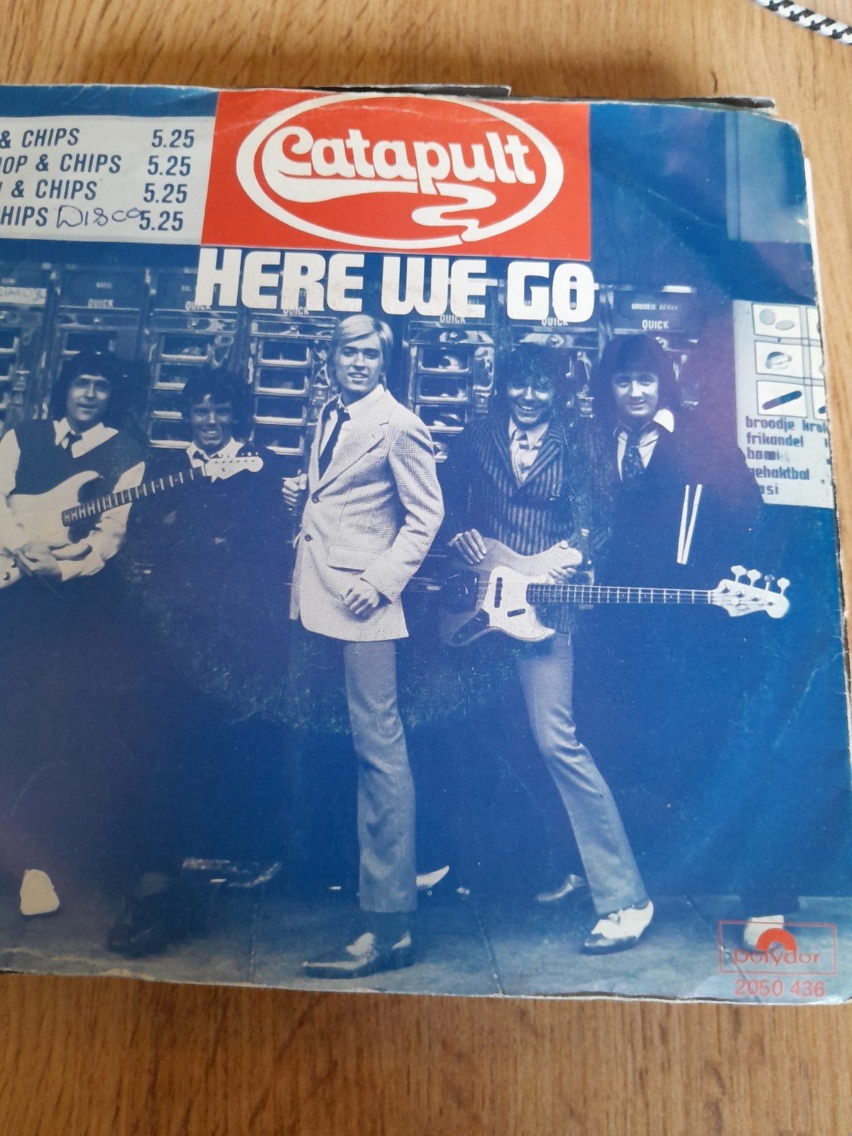 catapult 7inch here we go, Ophalen of Verzenden, Zo goed als nieuw, Pop