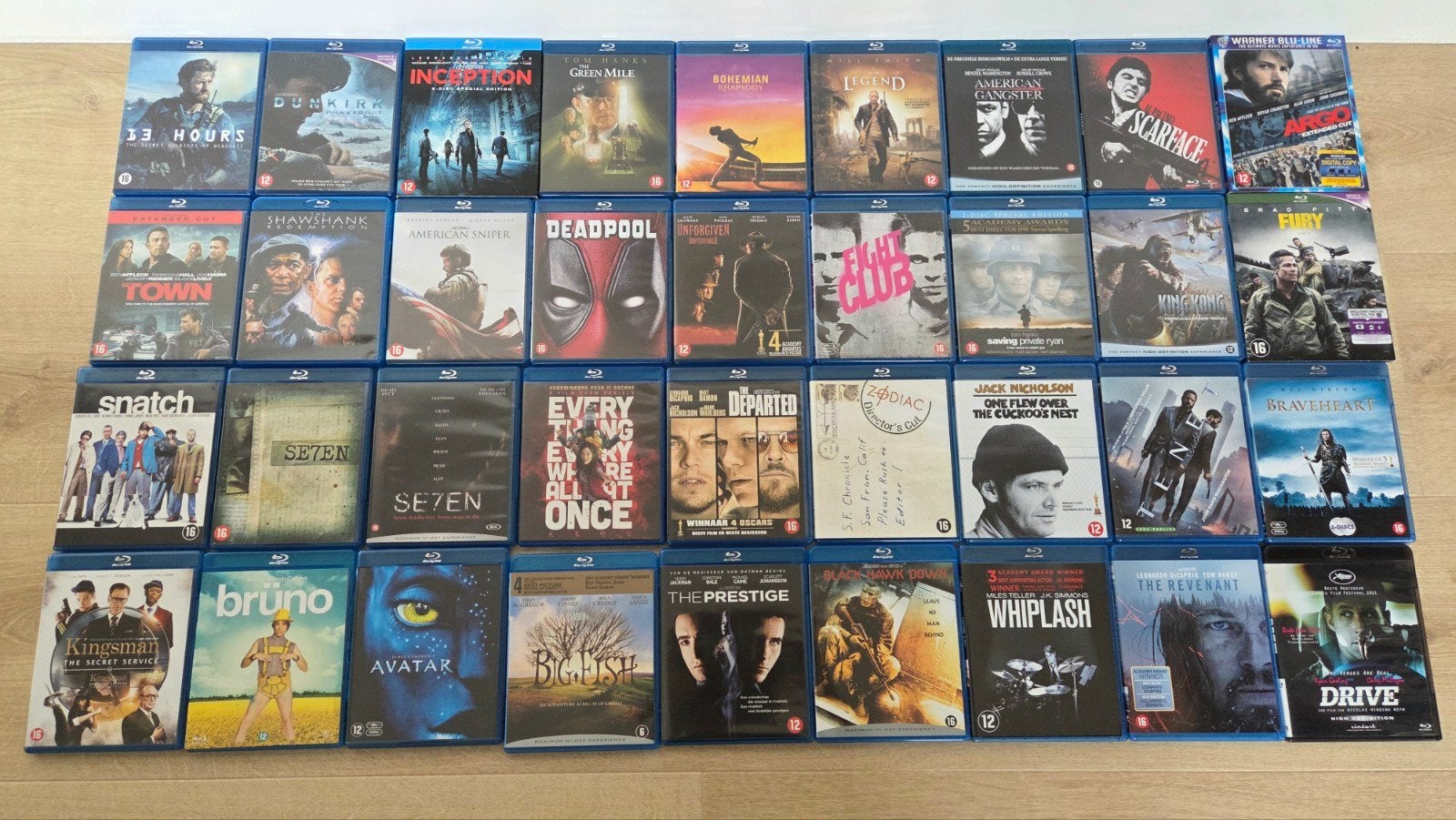 Blu-ray films: Actie, Thriller, Drama - Grote collectie, Cd's en Dvd's, Engels, Alle leeftijden, Overige genres, Nederlands