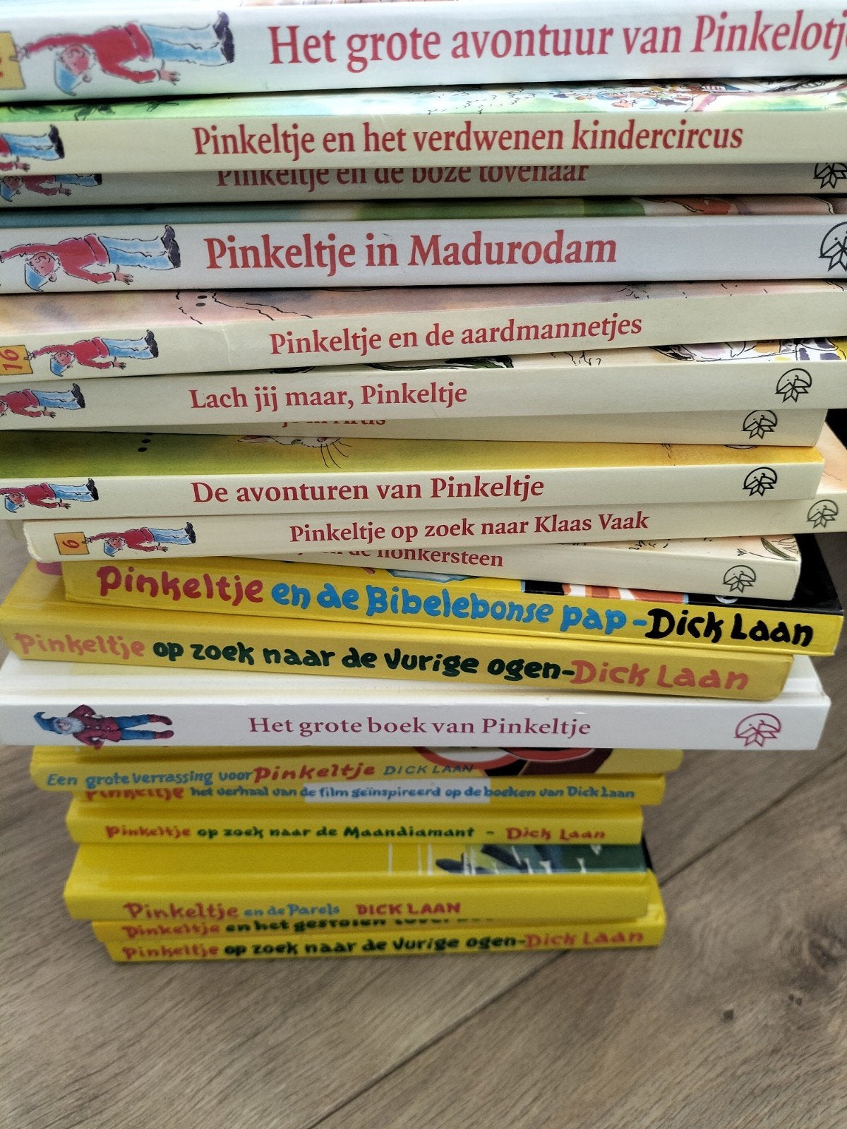 22 Pinkeltje boeken - Dick Laan collectie, Boeken, Ophalen, Gelezen, Dick Laan, Fictie algemeen