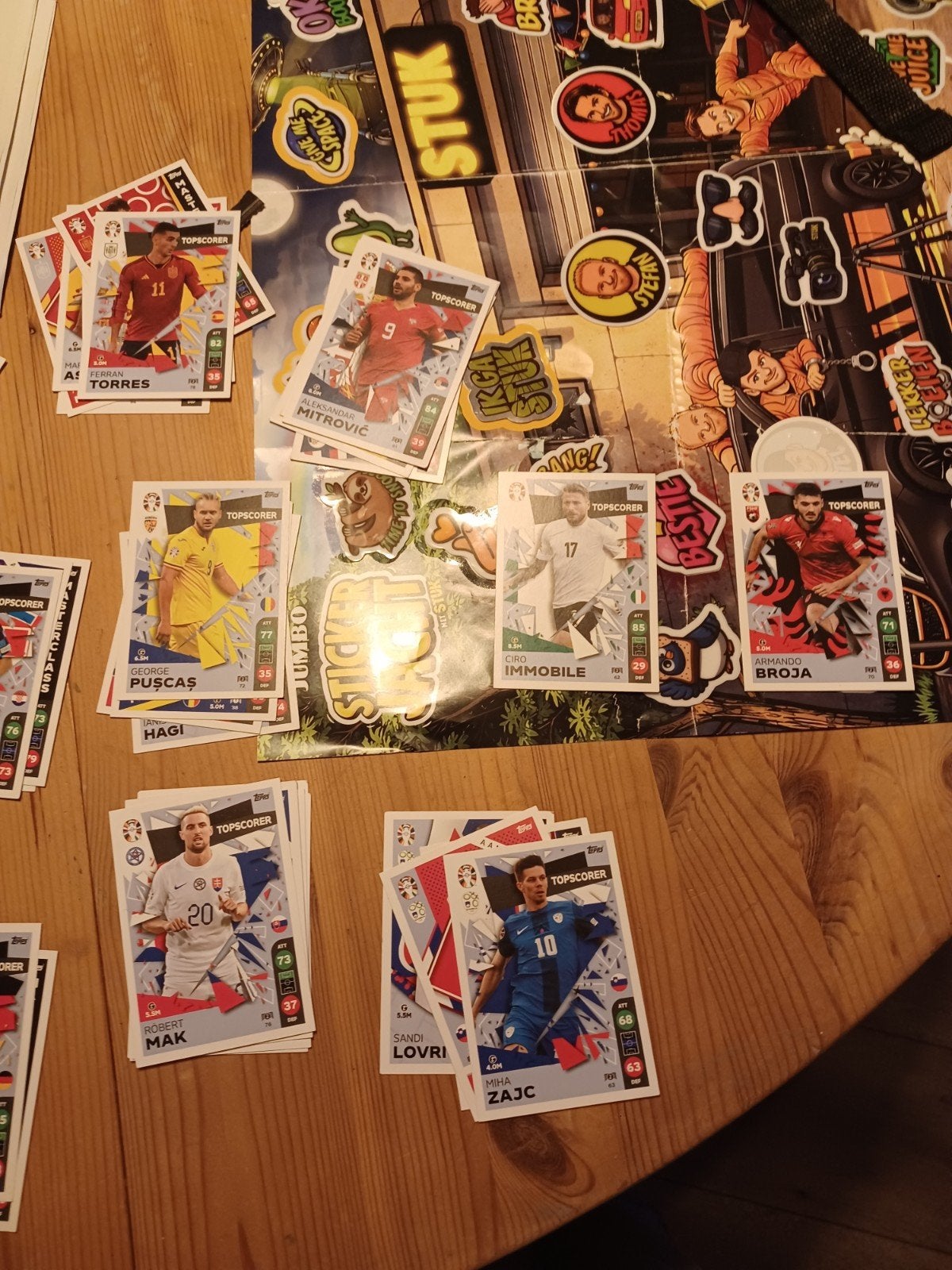 EK 2024 Lidl plaatjes - Topps Match Attax, Ophalen of Verzenden